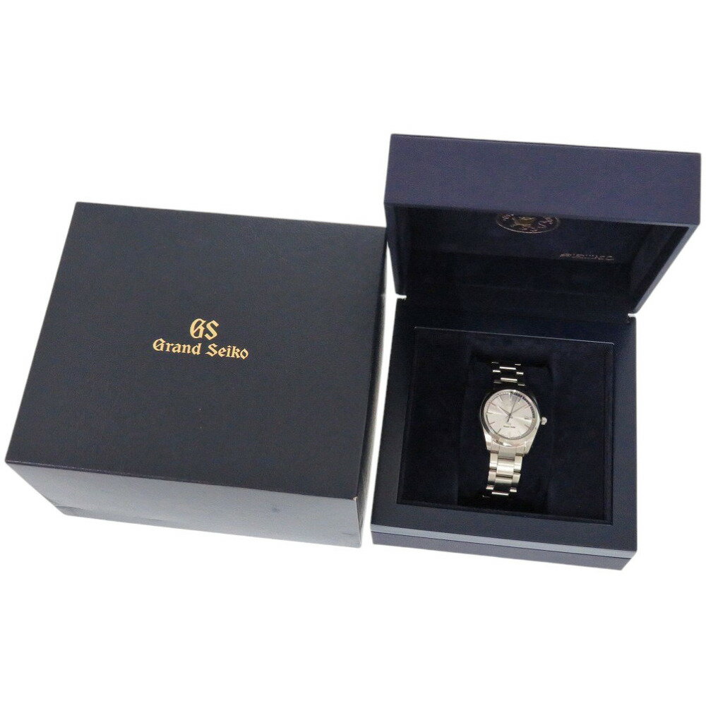 新品同様 セイコー グランドセイコー ヘリテージコレクション SBGX265 9F62-OABO SS シルバー クオーツ 腕時計 1100【中古】SEIKO