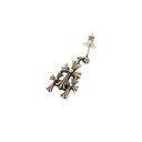 美品 クロムハーツ 3CH CROSS DROP トリプルクロス シル...(4)