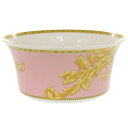 未使用 ヴェルサーチ サラダボウル Les reves Byzantins ポーセリン 磁器 ピンク/イエロー 食器 1128【中古】VERSACE