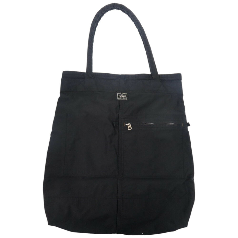 美品 吉田カバン PORTER ポーター マイル ナイロン ブラック 黒 トートバッグ 0748【中古】YOSHIDA & CO., LTD.