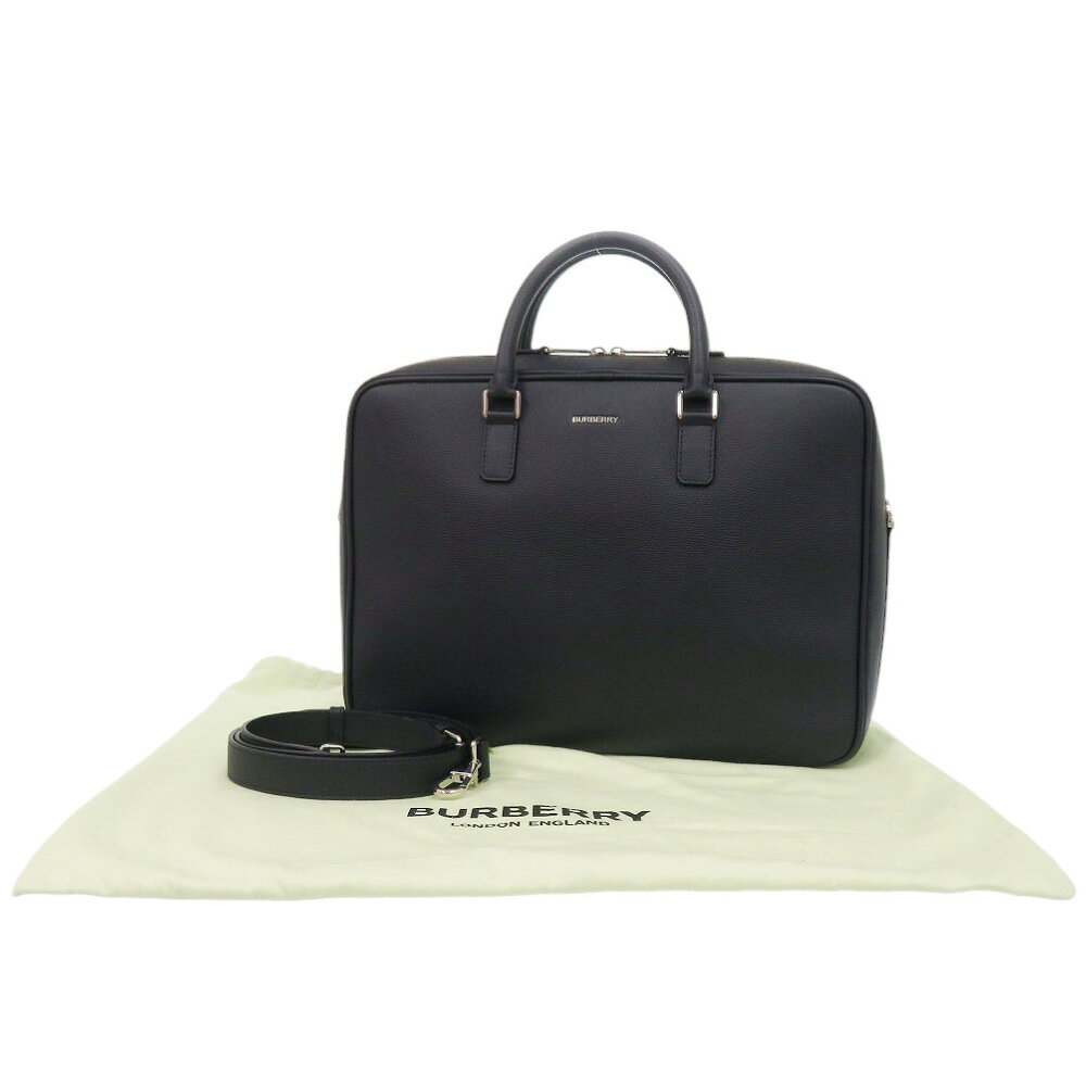 美品 バーバリー 2WAY 8094243 レザー ダークネイビー ビジネスバッグ ブリーフケース 0356 中古 BURBER life-time-10128006 LIFE TIME楽天市場店 サンプル画像2