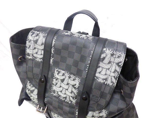 LOUIS VUITTON LV CHRISTOPHER NEMETH Damier Graphite PM Rucksack Backpack Bag | eBay