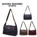 楽天Life With GoodsHIROKO KOSHINO SPORTS コシノヒロコ HSBO4910 ショルダーバッグ 横型 ヨコ型 ショルダー バッグ 斜め掛け 肩掛け カバン サコッシュ レディース お出かけ サブバッグ 旅行 軽量 エレガント ギフト プレゼント 母の日 敬老の日