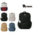 【moz】 リュック 大容量 zzrk02 バックパック 軽量 使いやすい 普段使い カバン 鞄 かばん バッグ レディース プレゼント ギフト 母の日 敬老の日 ブラック