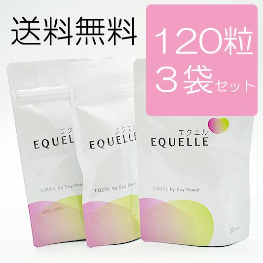 エクエル パウチタイプ 120粒3パックセット 医療機関・調剤薬局限定販売 1日4粒3個セット 3袋セット