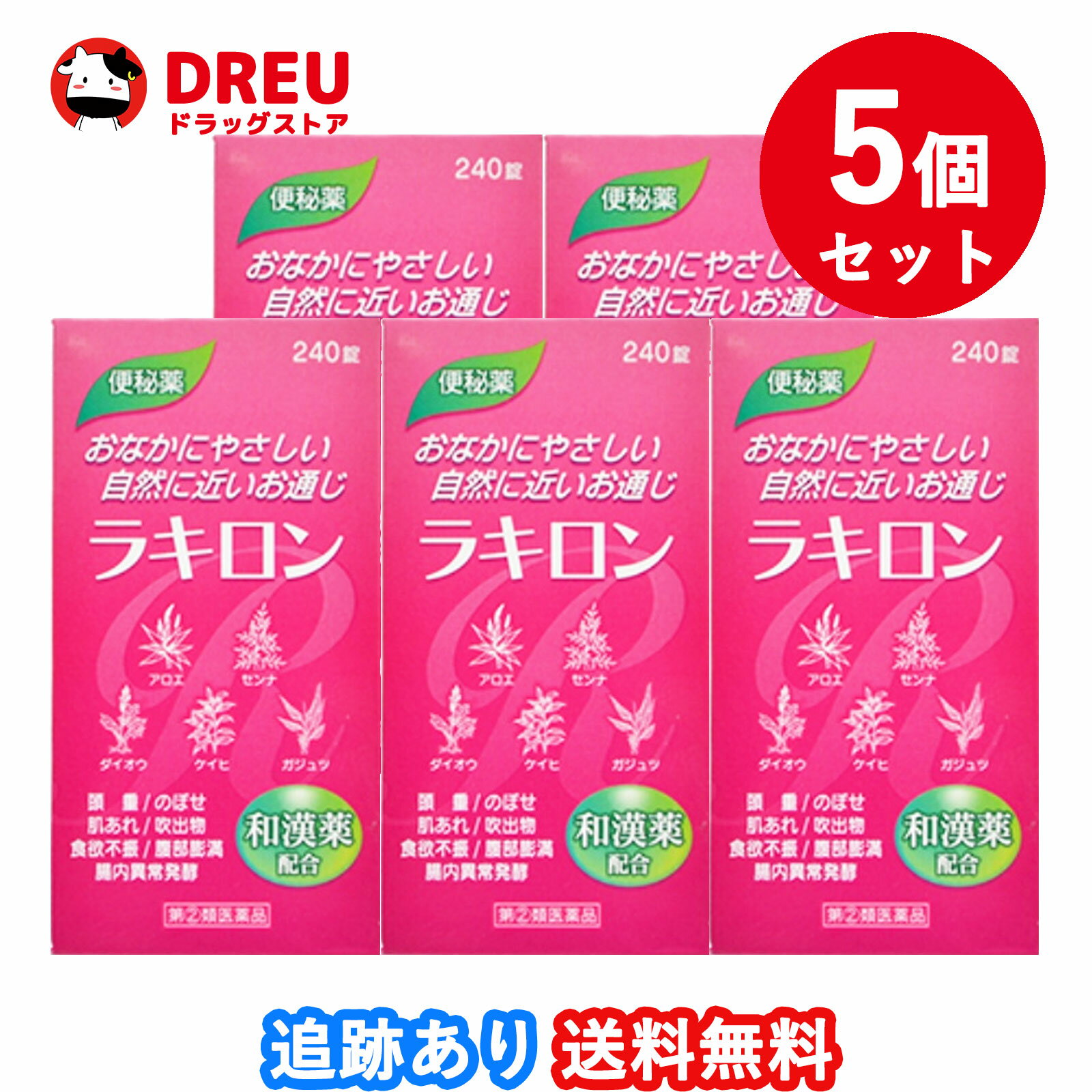 【5個セット送料無料】ラキロン240錠　福地製薬【指定第2類医薬品】