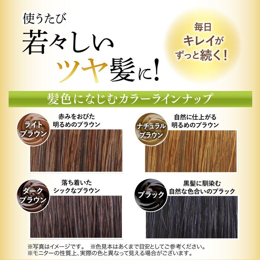 【最大400円OFFクーポン配布中】利尻ヘアカラートリートメント ダークブラウン 200g ピュール