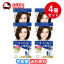 【5日&10日ポイントアップ】【お得な4個セット】ダリヤ サロン ド プロ 無香料ヘアカラー 早染めクリーム(白髪用) 7 深いダークブラウン 40g+40g (医薬部外品)