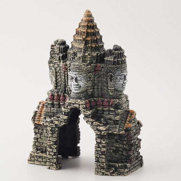 ペットライブラリー 【同梱不可】【8個セット】ペットライブラリー株式会社 aquaneru アクアリウムオーナメント　アジアの遺跡