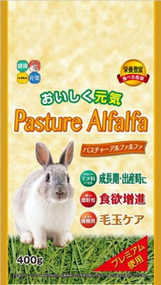 【同梱不可】【3個セット】パスチャー アルファルファ 400g