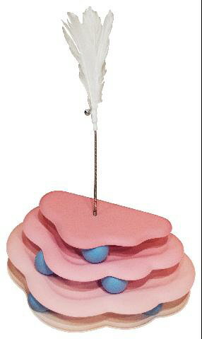 【同梱不可】【3個セット】「株式会社貝沼産業 にゃんクラウド ピンク