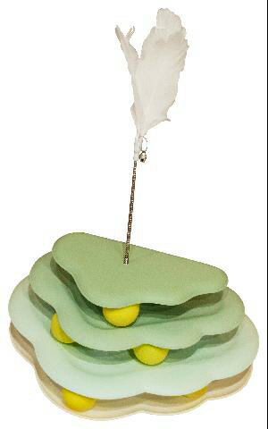 【同梱不可】【2個セット】株式会社貝沼産業 にゃんクラウド グリーン