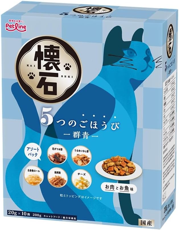 【同梱不可】【6個セット】懐石5つのごほうび群青200g(4)