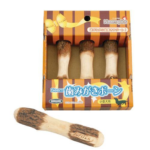 【同梱不可】【24個セット】川井 Neem歯みがきボーン小型犬用3本入り