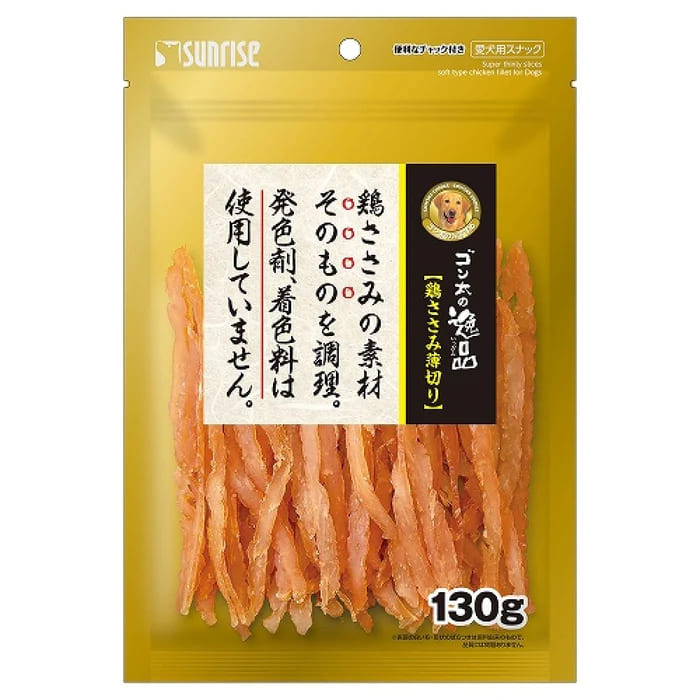 Freeze Dry - 【同梱不可】【6個セット】マルカン ゴン太の逸品　鶏ささみ薄切り130g