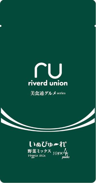 乐天商城 - 【同梱不可】【12個セット】リバードコーポレーション いぬぴゅーれ　美食通グルメseries　野菜ミックス10g×4本