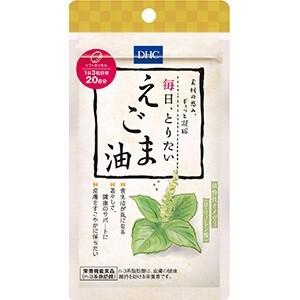 【30個セット】DHC　20日 毎日、とりたい えごま油 31.1g、60粒