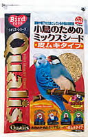 【同梱不可】【10個セット】ペッズイシバシ　クオリス　小鳥のためのミックスシード皮ムキタイプ900g