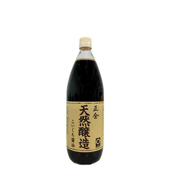 【6個セット】正金醤油 天然醸造こいくち醤油 1L(1000ml) まとめ買い 業務用 濃口醤油 小豆島 天然醸造醤油 醤の郷 送料無料