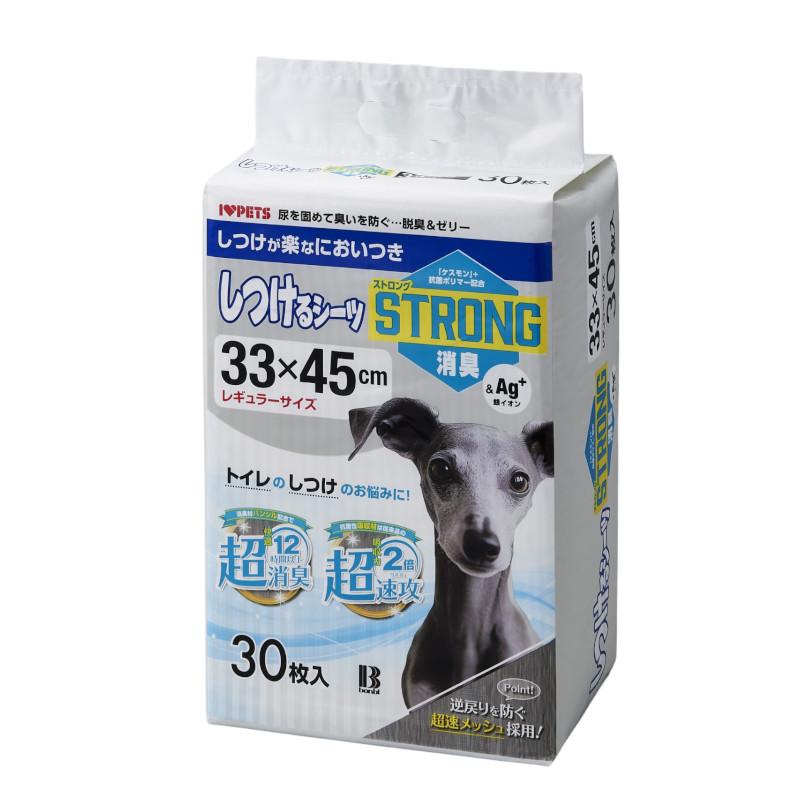 【同梱不可】【16個セット】ボンビアルコン しつけるシーツW消臭neo　ストロング消臭　レギュラー30枚入り