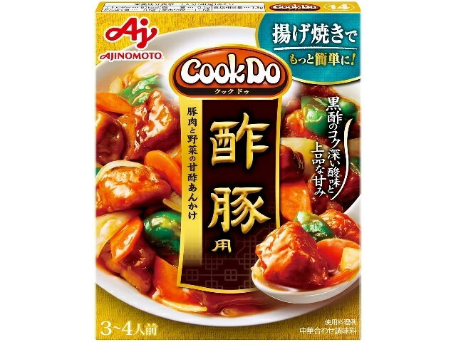 【10個セット】味の素 CookDo 酢豚用 140g