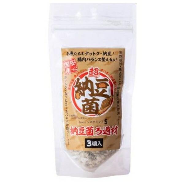 【同梱不可】【5個セット】株式会社ソネケミファ 超　納豆菌ろ過材3個入