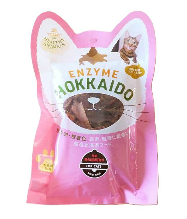 【同梱不可】【5個セット】AEI　INTER　WORLD （猫用）北海道燻製鮭の厚削り25g