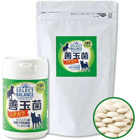 Rakuten - 【同梱不可】【2個セット】ベッツ・チョイス・ジャパン セレクトバランス 善玉菌のチカラ 犬猫用（タブレット）300g
