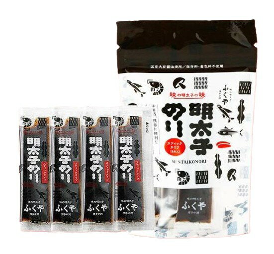 【24個セット】ふくや　明太子のりスティック 8g×8本