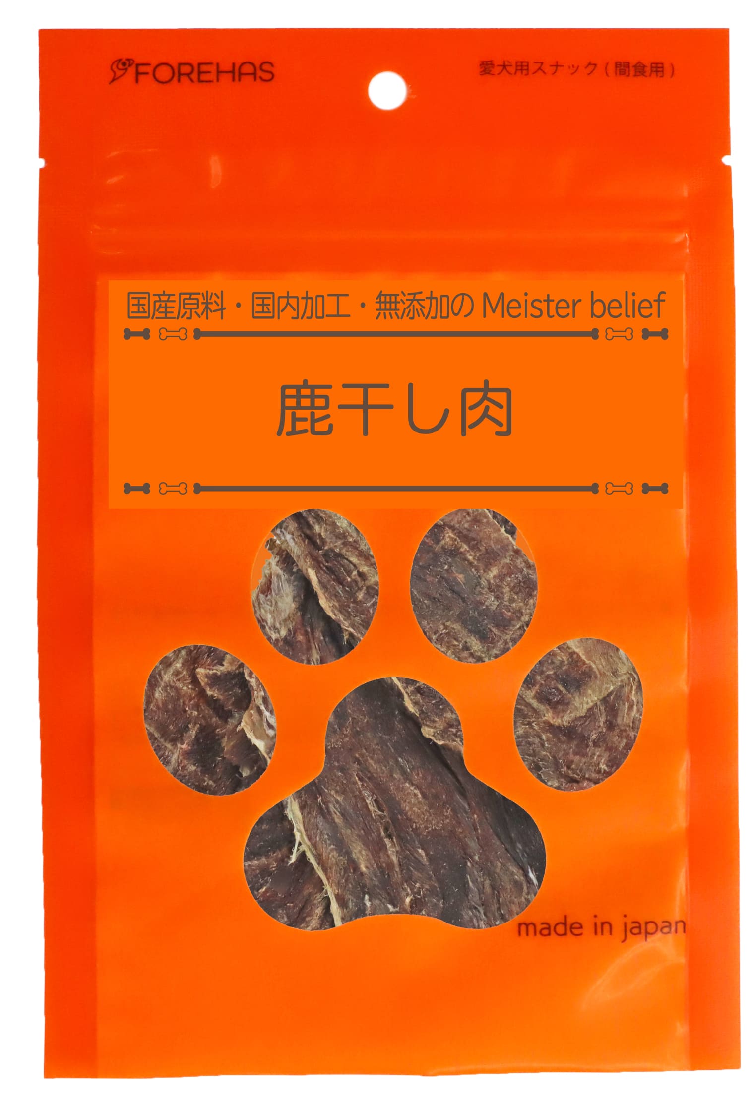 乐天商城 - 【同梱不可】【10個セット】フォレハス株式会社 鹿　干し肉40g