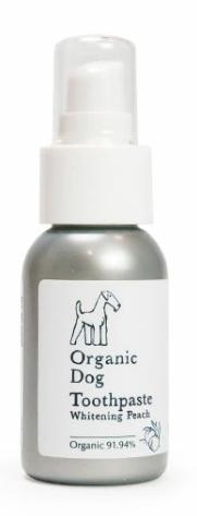 【同梱不可】【12個セット】株式会社たかくら新産業 オーガニック ドッグ トゥースペースト ホワイトニング ピーチ50g
