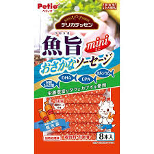 【同梱不可】【12個セット】ペティオ デリカテッセン　魚旨　おさかなソーセージ8本入