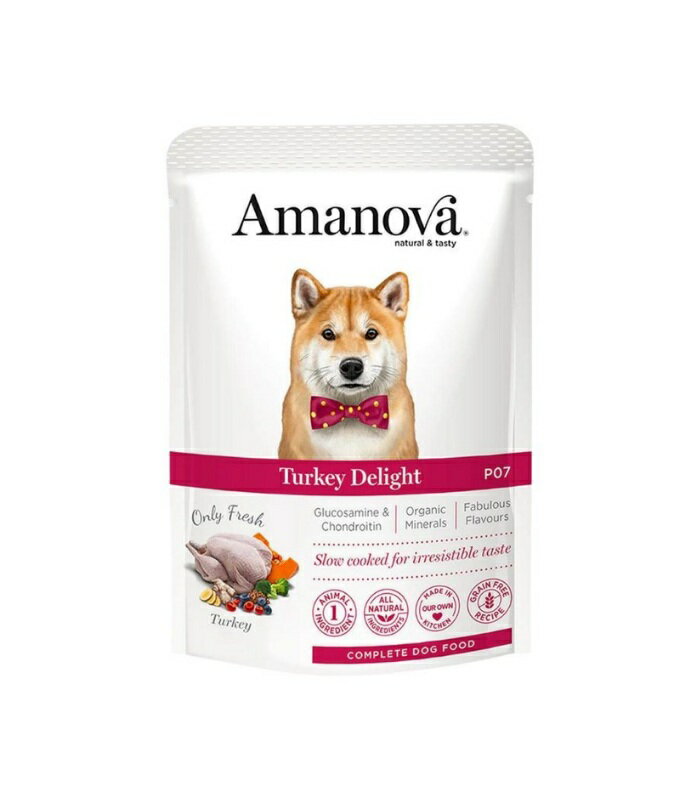 Rakuten - 【同梱不可】 ハヤブサ Amanova　Pouch　Adult　Turkey　Delight100g