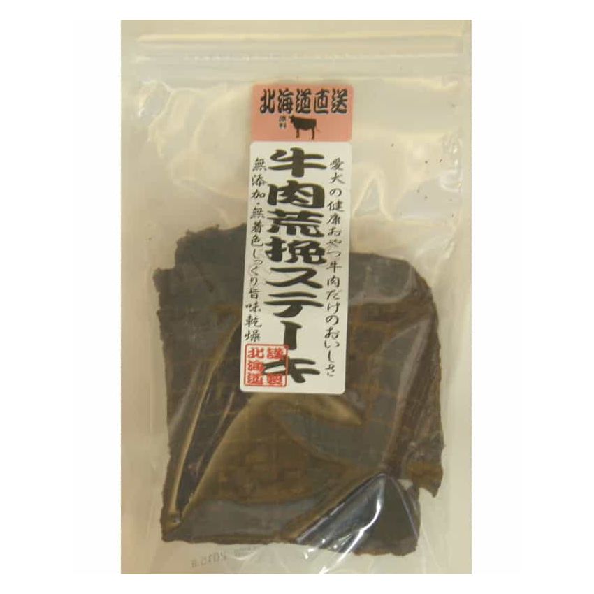 Jerky - 【同梱不可】【5個セット】株式会社T・Iコーポレーション 牛肉荒挽ステーキ60g