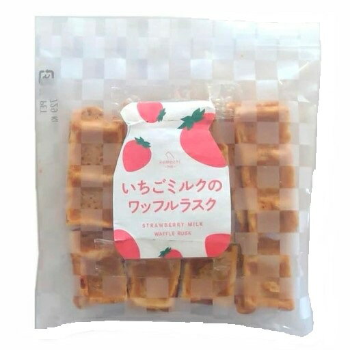 樂天商城 - 【同梱不可】【48個セット】 アクシエ株式会社 こまちな いちごミルクのワッフルラスク