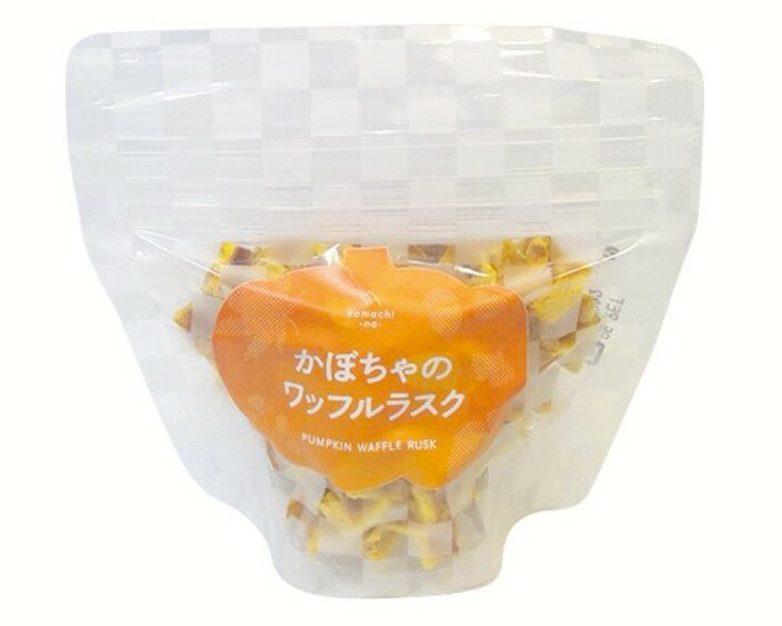 饼干 - 【同梱不可】【24個セット】アクシエ株式会社 komachi‐na‐　かぼちゃのワッフルラスク20g