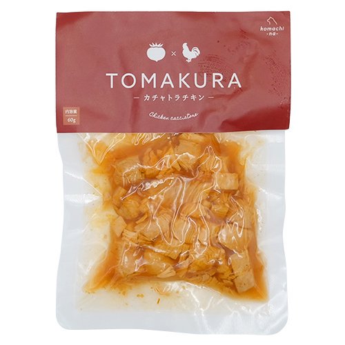 乐天商城 - 【同梱不可】【48個セット】アクシエ株式会社 コマチナ　トマクラカチャトラチキン60g
