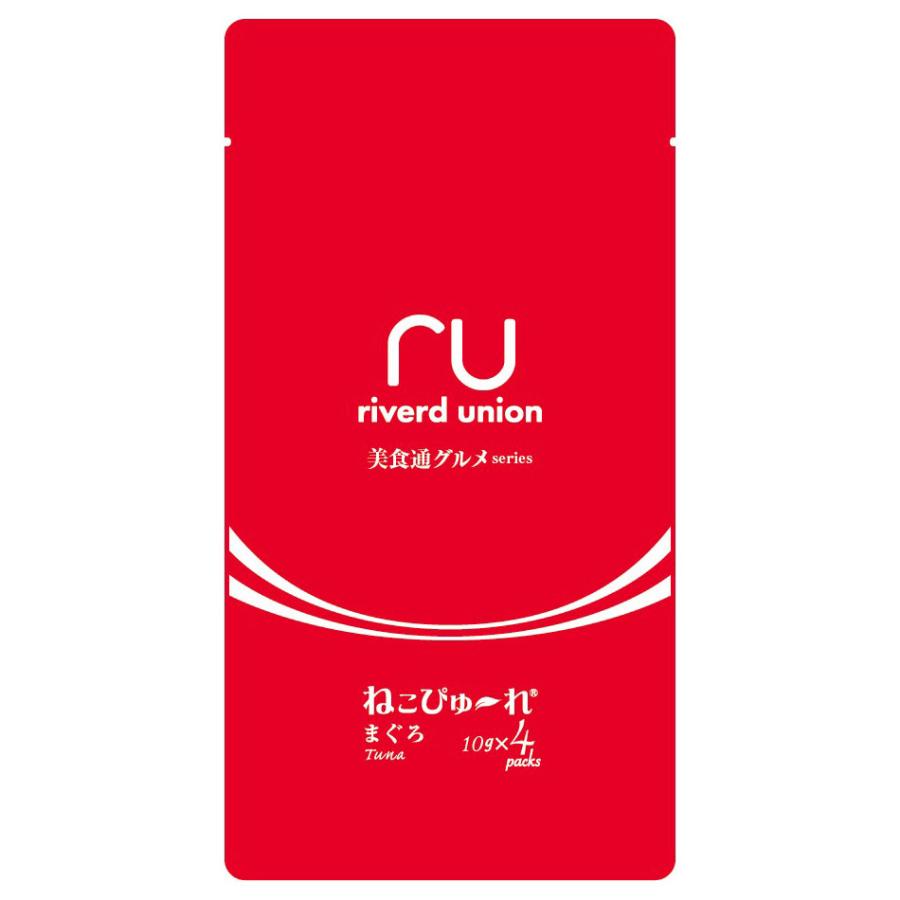 乐天商城 - 【同梱不可】【12個セット】リバードコーポレーション ねこぴゅーれ　美食通グルメseries　鶏ささみ10g×4本