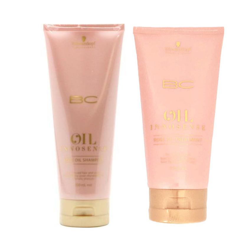 乐天商城 - 【2個セット】BCオイル　ローズシャンプー　200mL　＋　トリートメント　150g