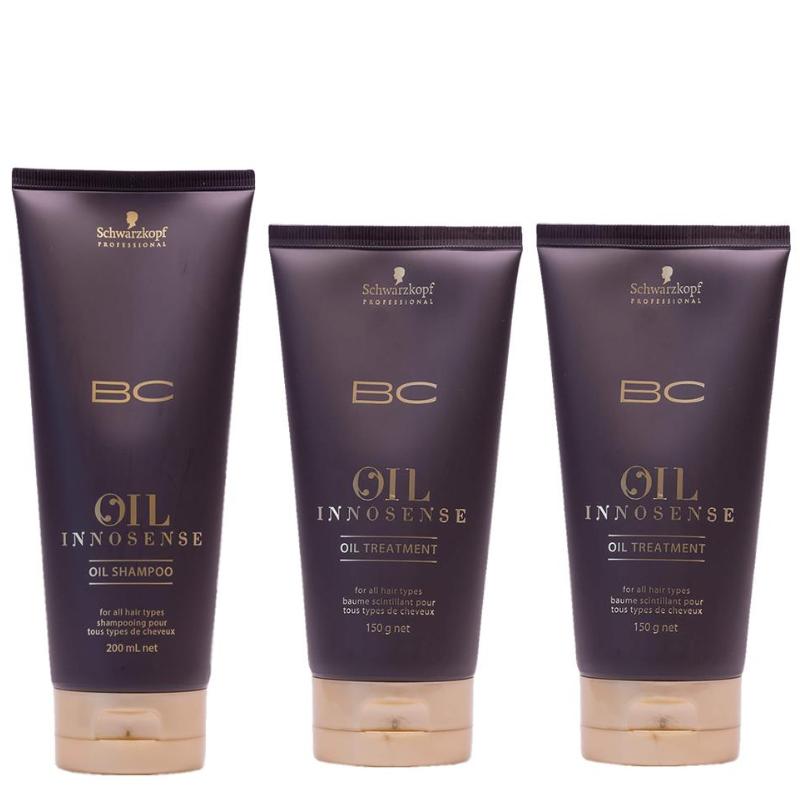 BCオイル　イノセンスオイルシャンプー　200mL　＋　トリートメント　150g×2個