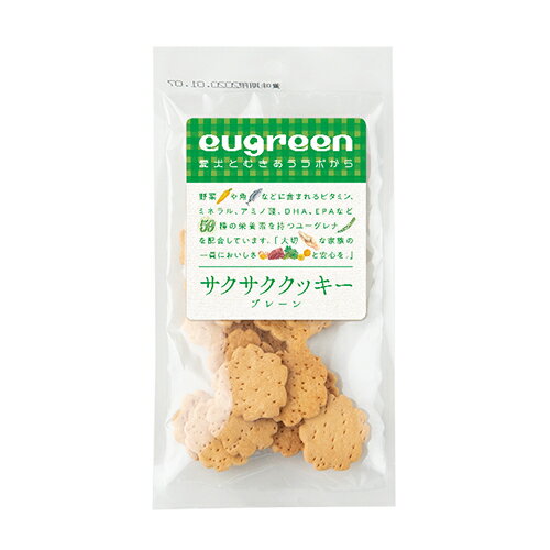 Rakuten - 【同梱不可】【24個セット】 阪急ハロードッグ　 ユーグリーン　おやつ　サクサククッキー　プレーン