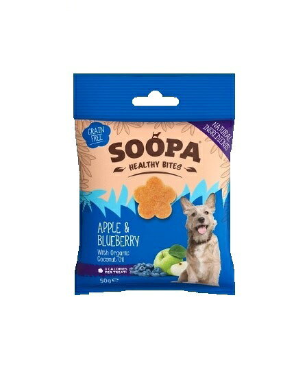 SOOPA ヘルシーバイツ 犬用おやつ Appel & Blueberry