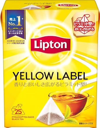 【36個セット】キーコーヒー　リプトン　イエローラベル 25p