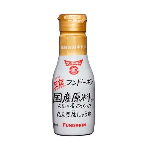 【12個セット】フンドーキン　生詰国産原料丸大豆生しょうゆ 200ml