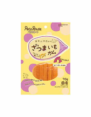 Ball Shape - 【同梱不可】【12個セット】ペッツルートさつまいもガム70g
