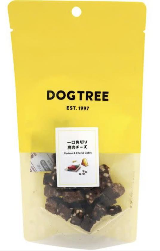 Rakuten - 【同梱不可】【3個セット】ドッグツリー 一口角切り　鹿肉チーズ　M35g