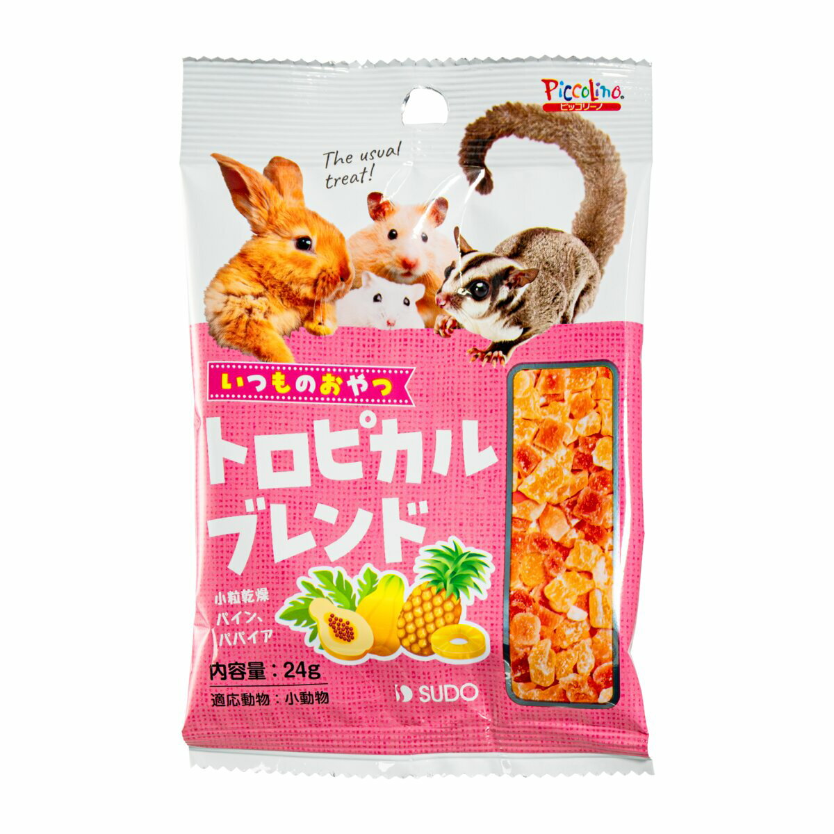 Rakuten - 【同梱不可】【6個セット】 スドー いつものおやつ　トロピカルブレンド24g