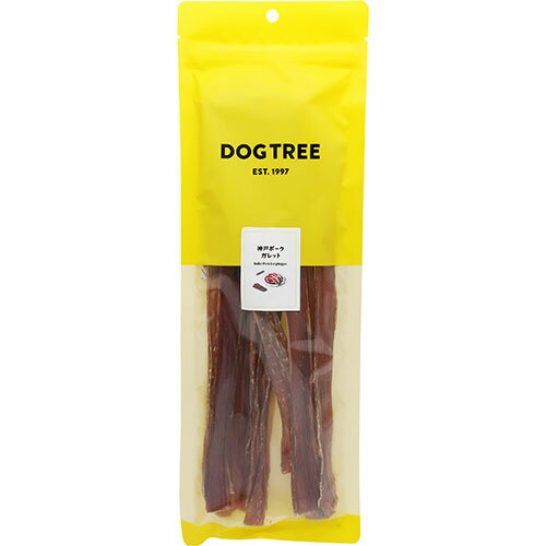 Rakuten - 【同梱不可】【3個セット】ドッグツリー 神戸ポークガレットロング 70g