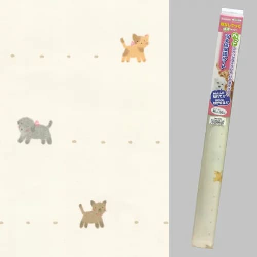 【同梱不可】明和グラビア ペット爪傷保護シートIN‐4603C46cm×90cm