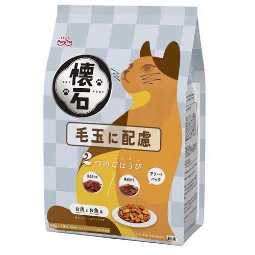 Mature Cat - 【同梱不可】 ペットライン　懐石 2つのごほうび 毛玉に配慮600g